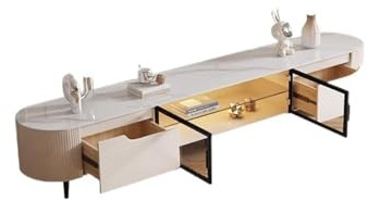 Xumh2024-3 TV Schrank Board Sideboard Schiefer-TV-Schrank-Kombination, Wohnzimmer, Zuhause, kleine Wohnung, Heller Luxus, moderner, einfacher Marmor TV-Schrank