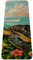 Yogamatte mit tropischer Schildkröte, rutschfest, 6 mm dick, Fitnessmatte, Yogamatten für Damen, Workout-Matten für Zuhause, Hot Yoga, Pilates und Bodentraining (L x B): 183 x 61 cm
