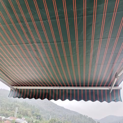 GJXWD Tenda Da Sole Retrattile Di Ricambio Dimensioni E Colori Personalizzati Tenda Da Sole per Esterno A Caduta Ricambio Impermeabile per Cortili Portici E Finest PonteCustom,Custom
