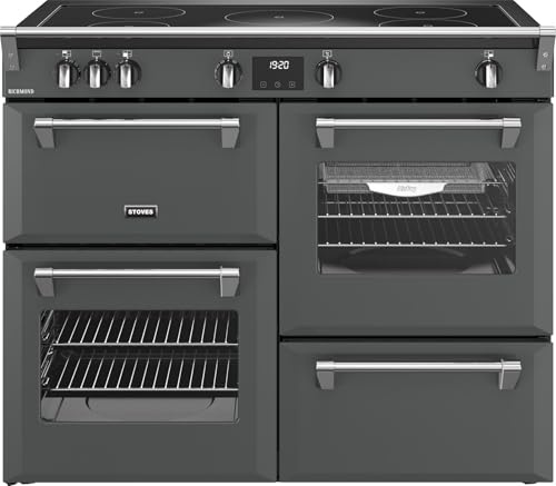 Stoves Richmond 110Ei TCH 110cm wide Electric Range Cooker with Induction Hob - Anthracite - A/A/A Rated