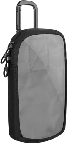 MP3 MP4 Player Hülle - Audio Device Cover, Musik Gadget Tasche | Stoßfeste MP3 Halterung mit Sichtfenster, Multifunktions-Reißverschluss-Hülle, Tragbare Aufbewahrung für Kabelzubehör, Ohrhörer