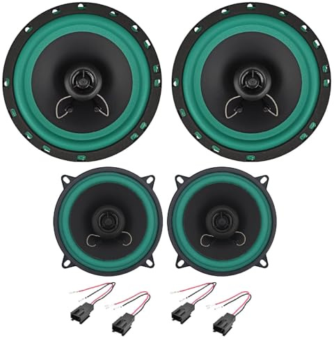 IPNOSIS Kit de 4 altavoces para Citroen Xsara Picasso con 4 conectores IP-01165 + IP-01130