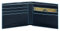 Piquadro Blue Square Portamonete con 6 Alloggiamenti per Carte di Credito, 11 cm, 0.41 litri, Blu Notte