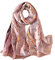 TRILLION® Christmas Collection Seidenschal für Damen, leicht, 172,7 x 109,2 cm Gr. Einheitsgröße, Flieder