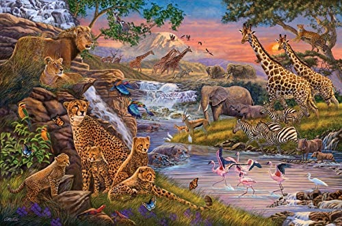 Ravensburger Animal Kingdom 3000 Piece Jigsaw Puzzle for Adults & Kids Age 12 Up