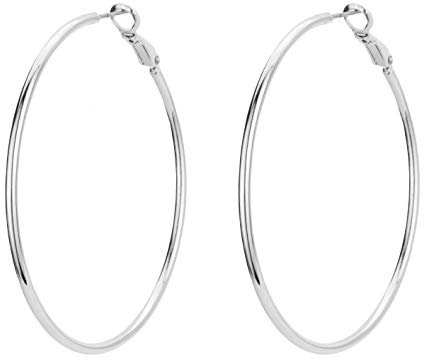 Osira Creolen Rhodiniert Ø 40mm 157129/L