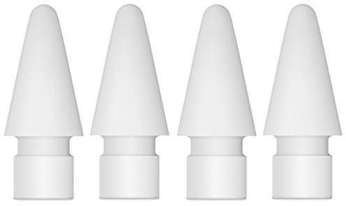 sciuU Puntas de lápiz de Apple iPad Pro - [Pack de 4] Puntas de lápiz de Apple Puntas de iPencil con Mini Case para iPad Pro Apple Pencil