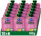 Hero Solo - Gourde de Fruits Bio avec Framboise Poire et Jus de Citron - Sans Conservateurs, Colorants, Huile de Palme, Gluten ni Sucres Ajoutés Dès 4 Mois 100gx18 unités