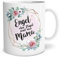 OWLBOOK® Engel Mama Tasse mit Spruch | Geschenke für Mama zum Geburtstag Muttertag als Geburtstagsgeschenk Muttertagsgeschenke | Kaffeetasse aus Keramik 300 ml