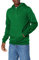 Build Your Brand Men BY011-Heavy Hoody Heavy Hoody, Forest Green, XL