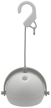 Snow Peak Spot Hozuki Lantern, LED Battery Powered Light with Hanging Hook, Candle and Sleep Mode, for Camping and Outdoors