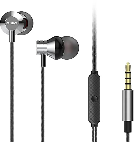 Aiwa ESTM-50SL In-Ear Headphones Silver