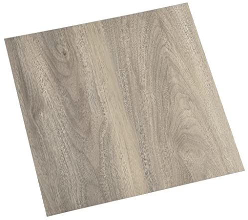vidaXL 55x PVC-Fliesen Selbstklebend Vinyl-Fliesen Bodenbelag Vinylboden Laminat Dielen Laminatboden Fußboden Fliese Wohnzimmer 5,11m² Taupe