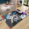 Stillshine. Tapis 3D Poignée Vidéo Manette Impression Tapis de Salon Chambre Chevet Couverture Lavable Rectangulaire Animé Animation Console de Jeu Décoration Tapis (Couleur 4,120 × 160 cm)