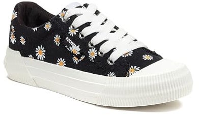 Rocket Dog Women's Cheery Sneaker, Black 2, 7 UK