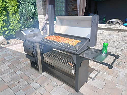 Holzkohlegrill Kohlegrill BBQ Grill Räucherofen Pizzaofen Holzofen Schaschlik