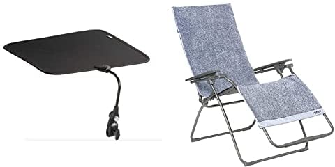Lafuma Sonnendach, LFM2860-0247 & MOBILIER Badetuch für Relax Liegestühle, 100% Baumwolle, Farbe: Iroise, LFM2972-9302
