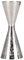 Jigger à Cocktail, Argent 11.7cm/4.6 en Acier Inoxydable 30ml 45ml Avec échelle Boisson Vin Tasse à Mesurer Jigger à Mesurer Pour Bar