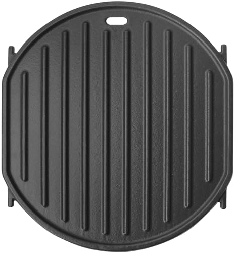 PETKAO 64830 Grillplatte für Weber Gourmet BBQ System Sear Grates Ersatzteile für Weber GS4 Spirit II 200/300, Genesis II E-310, LX S-440 Teile & GBS Zubehör, Gusseisen, 1 Stück