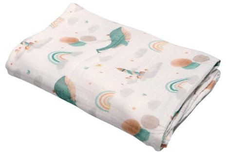 Puckdaddy Babydecke Amalia Musselin Decke 100x120cm
