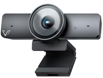 AV Access 4K Conference Room Camera, 1/1.8' Sensor, Individuals Gallery, 120° FOV, 5X Digital Zoom, Auto Framing, Presenter Tracking, Dual Mics, ePTZ, Privacy Cover, Work with Teams, Zoom, Meet