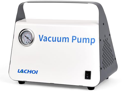LACHOI Oilless Vacuum Pump Diaphragm Portable Diaphragm Vacuum PumpIndustrial Lab Vacuum Filtration Pump