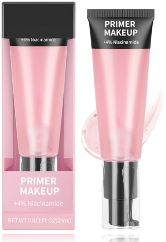 EONFAVE Primer Power Grip Gel, Primer Makeup Face Foundation Gel, Lang Anhaltend Unsichtbare Poren Primer Gesicht Gel Mattes Finish Gesichts-Make-Up Jelly Primer