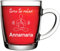 polar-effekt Taza de té de cristal de 340 ml con grabado personalizado, taza de cristal con nombre, vaso de té para café, té y agua, sostenible, libre de BPA