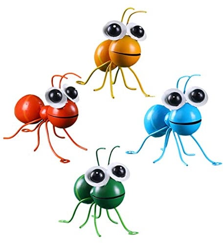 CORHAD 4 Stücke Ant Ornament Künstlerische Ant Form Hängen Für Wohnzimmer Hause Dekorative Ant Handwerk