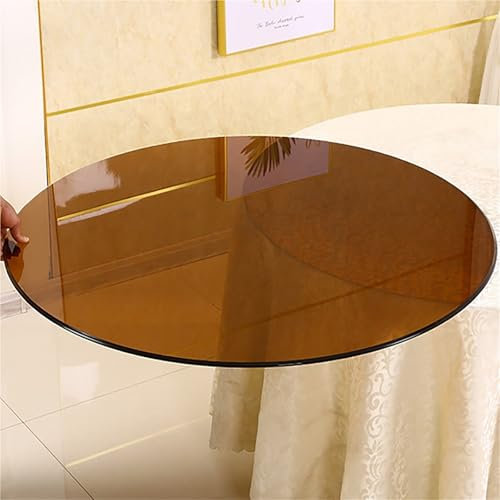 Lazy Susan Drehteller Aus Gehärtetem Glas, Großer Drehteller Aus Gehärtetem Glas Für Esstisch, Lazy Susan Drehteller, Plattenspieler Drehteller, 360 °Drehbare Platte Serviertablett Für Tisch(40cm/15.7