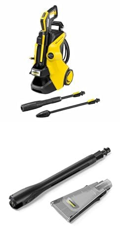 Lot de Kärcher Nettoyeur Haute Pression K 5 Power Control Flex Home, Pression : max.145 bar, Débit :500 l/h, Surface :40 m²/h, Poids :13 kg, + Kärcher Lance de Nettoyage Haute Pression eco!Booster 145
