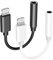 [Certificato Apple MFi] Adattatore jack per cuffie da 3,5 mm per iPhone, confezione da 2 adattatori da Lightning a jack da 3,5 mm, accessori compatibili con iPhone14 13 12 11/Xs/XR