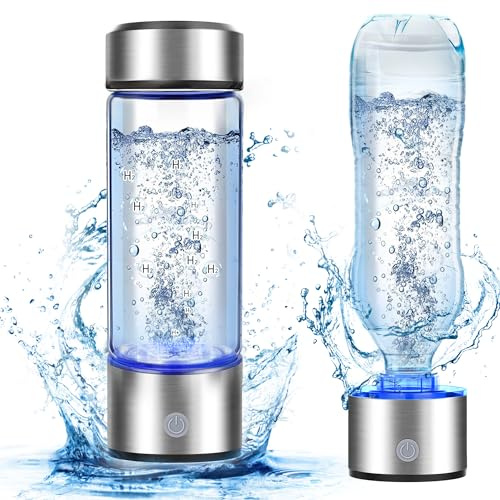 Seducte 2026 New Hydrogen Water Bottle, 2800PPB in 3Min, SPE PEM Tech, Portable 16OZ, Rechargeable Hydrogen Water Bottle for Travel, Home, Office – Gift for Family & Friends (XR-15)