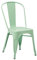 SKLUM Chaise empilable LIX Vert Menthe Salle à Manger Cuisine Style Industriel Finition Gloss