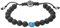 Diesel DX1271873 Herren Armband Edelstahl Silber schwarz Natursteine 24 cm
