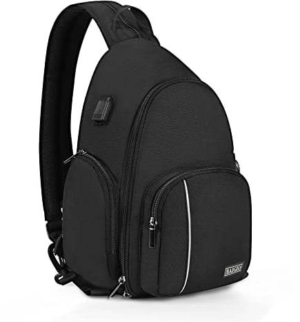BAIGIO Multifunktional Kamerarucksack DSLR Kameratasche Fotorucksack Brusttasche Wasserabweisend Kamera Tasche Fototasche Spiegelreflex Camera Bag Foto Rucksack für Sony Canon Objektiv Nikon SLR