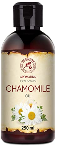 Kamillen Öl 250 ml - Natürliches Kamillenöl - Basisöl - Natürlich Haaröl - große Vorteile für Haut - Haar - Körperpflege - Chamomile Oil