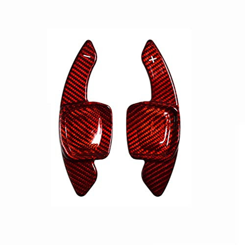 BAWAQAF Accessori per cambio interni in fibra di carbonio, adatti per Volkswagen Golf 8 MK8 GTI R Golf 8 Tiguan con leve modificate del cambio