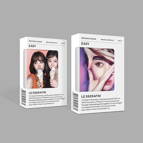 (POS) LE SSERAFIM - EASY (WEVERSE ALBUMS VER.) [3RD MINI ALBUM]