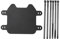 Motorcycle Front Number Plate, Convenient Motorcycle Front License Plate Replacement for SUR‑RON Light Bee Light S X