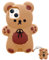 QoKcoahn 3D Cartoon Teddybär Hülle - Lustige Kawaii Silikon Stoßfest Schutzhülle für iPhone 12/12 Pro
