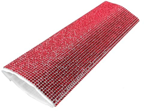 ibasenice 5pcs Microphone Handle Glitter Cover Sparkling Rhinestones Mic Sleeve for Handheld Microphone for Boys and Girls and Asmr Mic Use