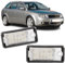REINKO LED Kennzeichenbeleuchtung passt für Audi A3 8P A4 B6 B7 8E A5 Cabrio. 8F A6 C6 4F Q7 4L