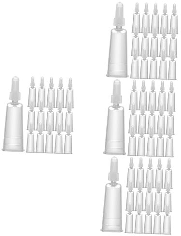 Gogogmee 4sets Set Squeeze Dispensing Flaschen Ersatz Tipps 50 Stücke * 4