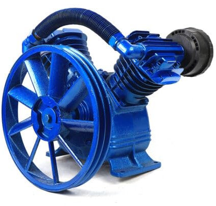 Compresor en forma de V de 5,5 CV, doble cilindro, agregado de aire comprimido, 44 x 32 x 42 cm, 600 l/min (21,1 cfm), 850 rpm