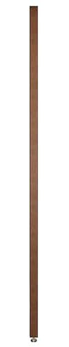 Raumteiler Paravent Trennwand Wandtrennwand Raumtrenner Boden Bis Decke 2 3 4 5 6 7 8 Fuß Hoch, Wohnbereich Küche Schlafzimmer Badezimmer Raumtrenner Holzsäulen, Installation Ohne Bohrer(Brown,Height