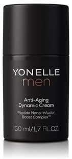 YONELLE Men - Anti Aging Creme Männer mit NANODISCS™ - Gesichtspflege Männer - Feuchtigkeitscreme Gesicht Männer für die tägliche Pflege - Anti Falten Wirkung 50ml