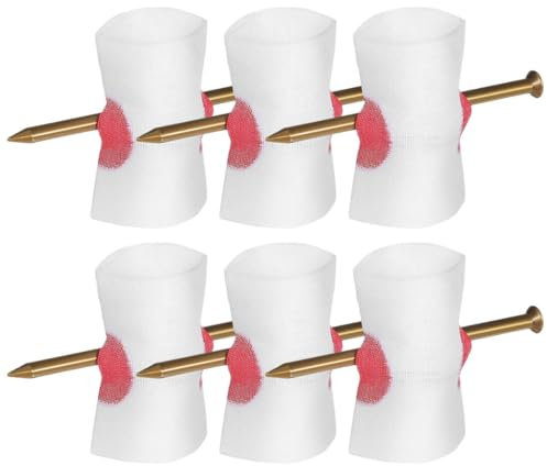 NHQZ NHQ Daumen & Tuch,4 Stück,Scherzartikel,Prank Artikel,Zum Piercing Zauberdaumen Trick,Prank Items,Zaubertricks Kinder,Fingerkuppe,Spielfingerärmel,Zaubertrick Magie Trick Illusion Close-Up