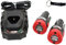 HEADNMORE® Set di batterie Parkside® 12 V/2 Ah, 2 batterie PAPK 12 A4 2 Ah + 1 caricatore PLGK 12 A3 + portachiavi HEADNMORE®