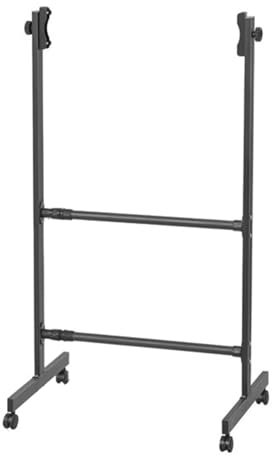Support Mobile Universel, Support Métallique Réglable avec roulettes pour Tableaux Blancs, Tableaux Noirs, Tableaux Effaçables À Sec Et Tableaux D'affichage(Black)